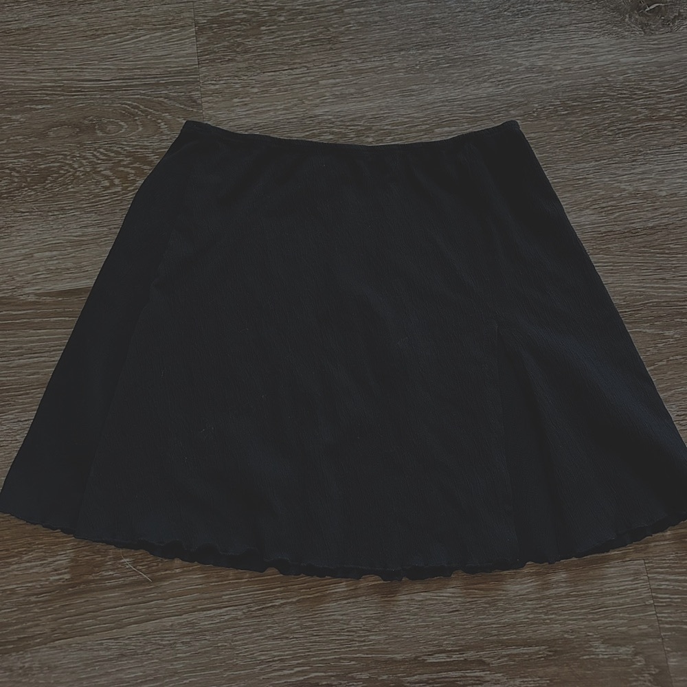 Mini skirt with slit - porto cruz